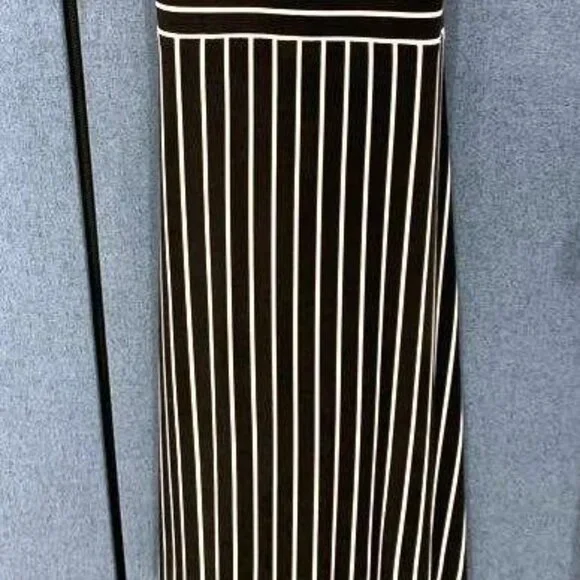 NWT Ralph Lauren black/white striped dress size 6 - Picture 3 of 6